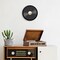 Americanflat 12x12 Vinyl Record Frame with Polished Plexiglass - Black Vinyl Record Storage for Wall Display - Engineered Wood Record Frame for Vinyl Discs
